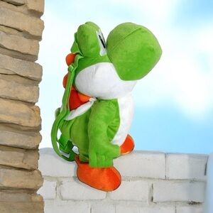 Nintendo Green and Orange Yoshi Stuffed Animal